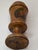 Wood Antique Bezalel Jerusalem Olive Wood Spice Box Besamim Holder 1920s Palestine Era For Sale - Image 7 of 18
