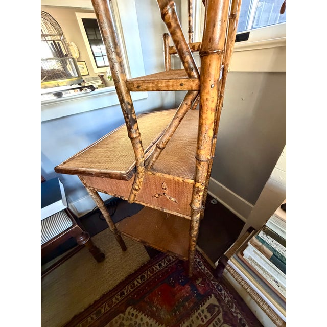 19th Century English Bamboo Secretary For Sale - Image 14 of 18