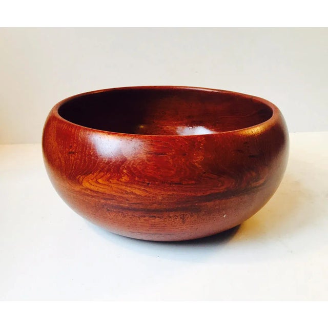 1950s Mid-Century Large Danish Teak Bowl from Kay Bojesen, 1950s For Sale - Image 5 of 13
