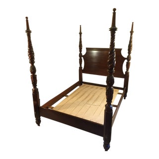 Lexington Palmer Collection Four Poster Bed For Sale