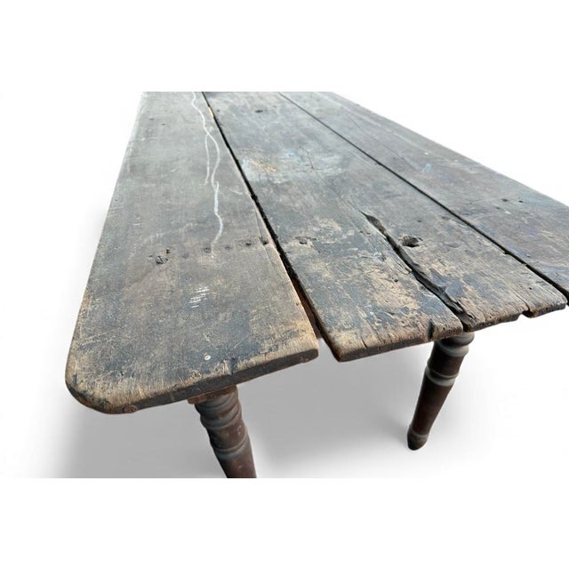 Farmhouse Antique French Farmhouse Table, 1800s For Sale - Image 3 of 12