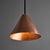 Mid-Century Modern Hans-Agne Jakobsson Polished Copper 'Mini-Tratten' Pendant For Sale - Image 3 of 8