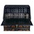 Martin Maddox Black Lacquer Hand Painted Asian Chinoiserie Black Lacquer Secretary Writing Desk For Sale - Image 4 of 13