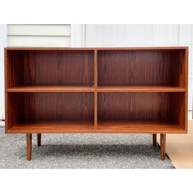Brown Danish Modern Rosewood Bookcases in the Style of Brouer Møbelfabrik - A Set of 3 For Sale - Image 8 of 18