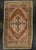 Terra Cotta Turkish Mini Rug Oriental Hand Knotted Vintage Rug 1'11" x 3'2" #21210 For Sale - Image 8 of 8
