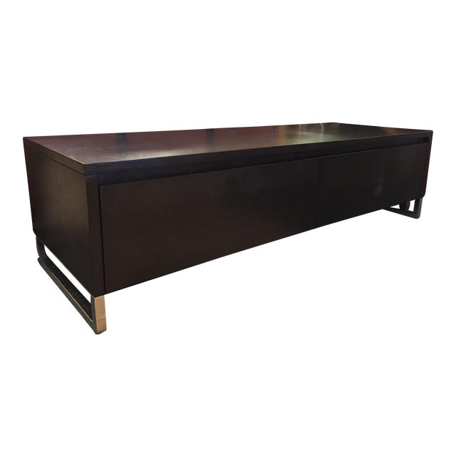 West Elm Hudson Media Console Chairish
