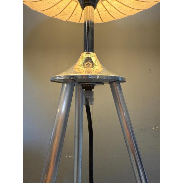 Cocoon Tripod Floor Lamp from Goldkant Leuchten, 1960s For Sale - Image 13 of 17