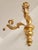 1960s Antique Florentine Wall Lamp in Wood and Hand-Carved Gilded in Gold Leaf with Crystal Pendants, Italy, 1950s For Sale - Image 5 of 18