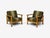 Henning Kjaernulf Style, Lounge Chairs, Oak, Fabric, Denmark, 1970s For Sale - Image 4 of 13