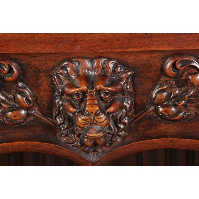 Antique Historicism Cabinet with Lions, 1900s For Sale - Image 16 of 18