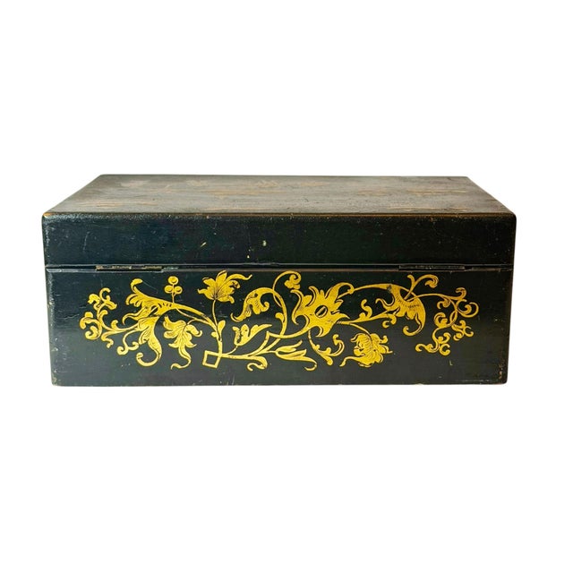 19th Century Chinese Chinoiserie Decorative Box For Sale - Image 12 of 12
