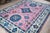 8x10 Lt Fuchsia Ivory Traditional Classic Kazak Hand Knotted Wool Carpet Rug For Sale In New York - Image 6 of 6