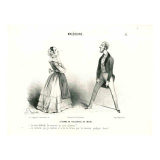 Henri Daniel Plattel, Macédoine, No. 37, Mid-19th Century, Lithograph For Sale