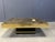 Hollywood Regency Etched Brass and Agate Coffee Table from Felix De Boussy, Belgium, 1980s For Sale - Image 3 of 15