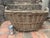 Offering an Antique Country Farm Laundry Basket. This great old basket is hand woven of Wicker Rattan with twisted Handles...
