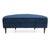Mid Century Half Moon Lounge Chair & Ottoman After Adrian Pearsall Satellite Havana Knoll Fabric For Sale - Image 16 of 18