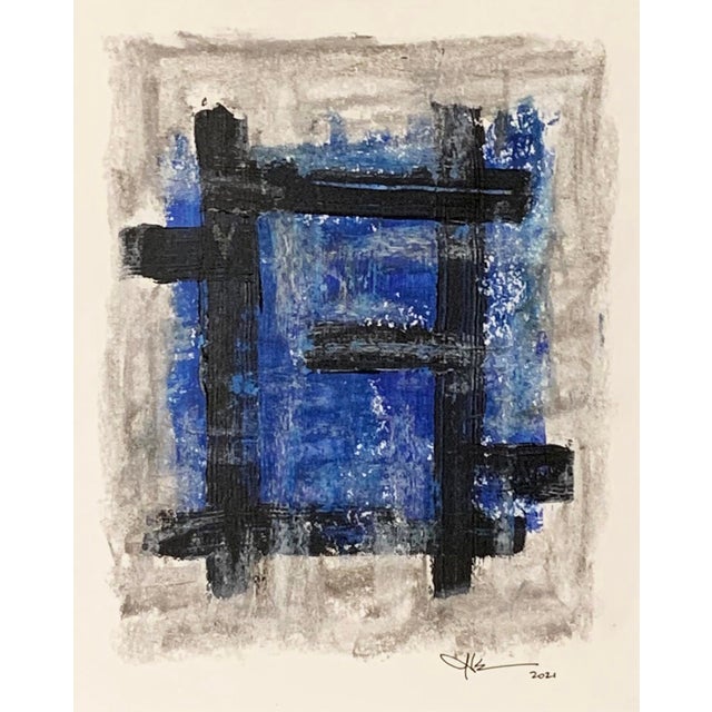 "Untitled 27" Contemporary Abstract Acrylic Painting by J. Kent Martin For Sale