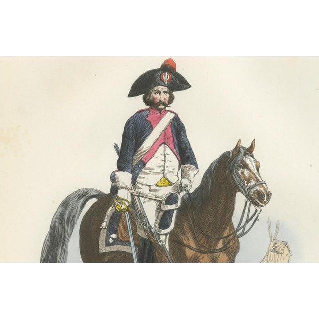 After Horace Vernet, French Heavy Cavalry, 1843, Paper For Sale - Image 3 of 10