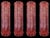 Mid-Century Modern Mid-Century Italian Pink Murano Glass Wall Sconces, 1990s, Set of 4 For Sale - Image 3 of 17
