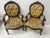 20th Century Napoleon III Louis XV Armchairs in Pearwood, Set of 2 For Sale - Image 8 of 15