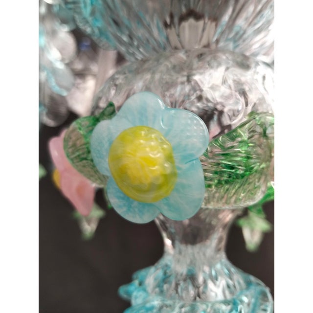 Vintage Chandelier in Murano Glass, 1980s For Sale - Image 6 of 18