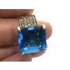 Bochic "Orient" Vintage Sapphire & Blue Topaz Ring Set In 18K Gold & Silver For Sale - Image 16 of 18