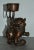 Vintage (1950's) Chinese Foo Dog Candle Holder. Made of Bronze. The Measurements: 5"W x 3"D x 8.5"H. Flat Rate Shipping $25