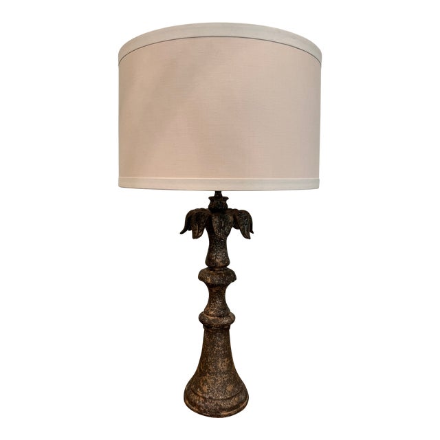 Aidan Gray Wood Lamp | Chairish