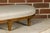 French Louis XVI Style Walnut Footstool with Linen Upholstery, 19th Century For Sale - Image 4 of 12