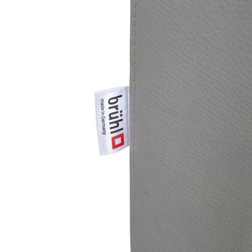 Amber Leather Corner Sofa with Manual Function from Brühl For Sale - Image 9 of 14