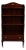 Madison Square 1 Drawer Inlaid Mahogany Bookcase For Sale