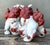 Vintage Asian Glazed Ceramic Foo Dogs - Set of 2 For Sale - Image 11 of 12