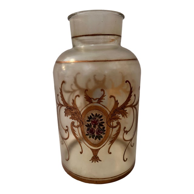 1970s Italian Apothecary Large Vessel For Sale
