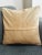 Vintage Turkish Isparta Rug Pillow Cover 16x16 – Geometric Wool Cushion Earthy Tones For Sale - Image 12 of 12