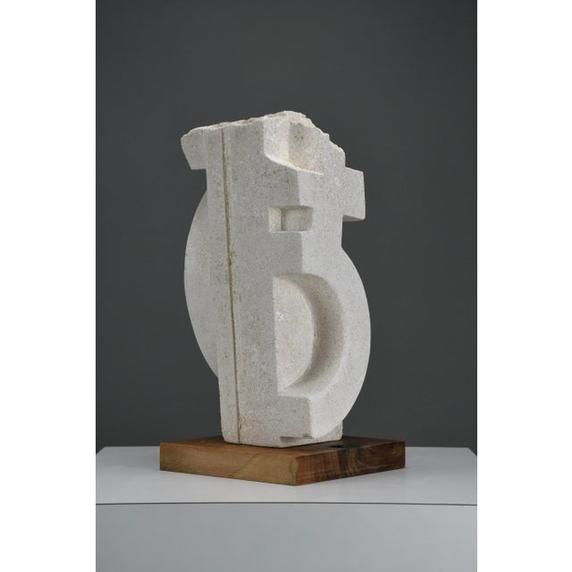 Stone Alberto Cabiddu, Frammento IV Sculpture, 1997, Pietra di Vicenza For Sale - Image 7 of 13