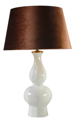 Vintage Italian Glazed Ceramic Table Lamp, 1970s