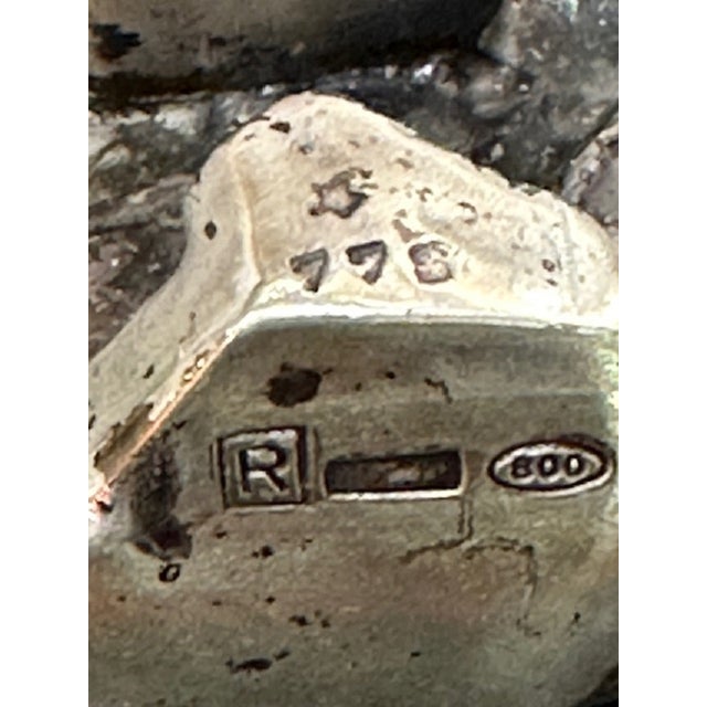 Silver Sculpture Stork from Ottaviani For Sale - Image 9 of 10