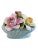 1950s Porcelain Flower Basket Trio - Thorley China and Napcoware For Sale In Atlanta - Image 6 of 12