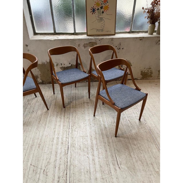 Samcom Dining Chairs by Johannes Andersen for Udulm, 1960s, Set of 6 For Sale - Image 13 of 18