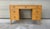DESCRIPTION: Rare Edward Wormley for Dunbar small writing office desk in pickled/painted finish with leather top that...