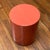 Metro Cylindrical Side Table/Pedestal in Desert Red For Sale In Chicago - Image 6 of 9
