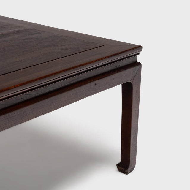 Chinese Low Square Poet's Table, C. 1890 For Sale - Image 4 of 5