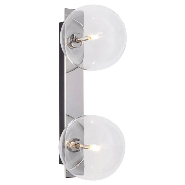 Oslo Dual Wall Sconce by Schwung For Sale