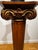 Late 20th Century Large Art Deco Style Patinated Metal Dancer Sculpture With Neoclassical Wood Pedestal For Sale - Image 14 of 15