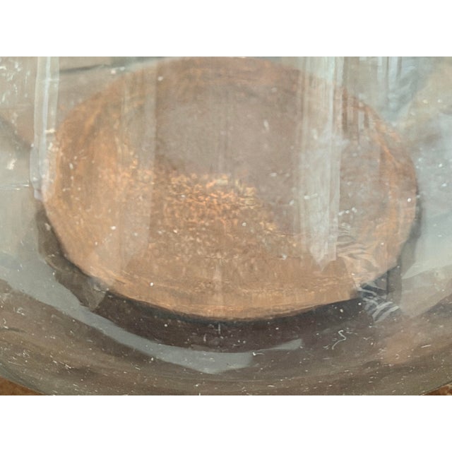 Weathered Copper Hurricane 21" Tall For Sale - Image 9 of 11