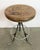 Industrial Grey Workshop Stool, 1960s For Sale - Image 16 of 18