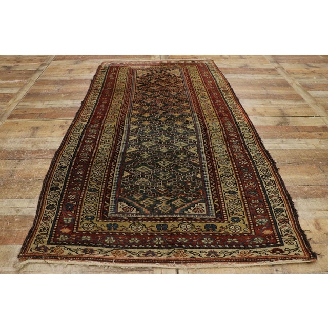 Textile Antique Caucasian Shirvan Rug - 04'04 X 07'07 For Sale - Image 7 of 9