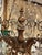 19th Century 19th Century Italian Tuscan Iron and Giltwood Chandelier For Sale - Image 5 of 8
