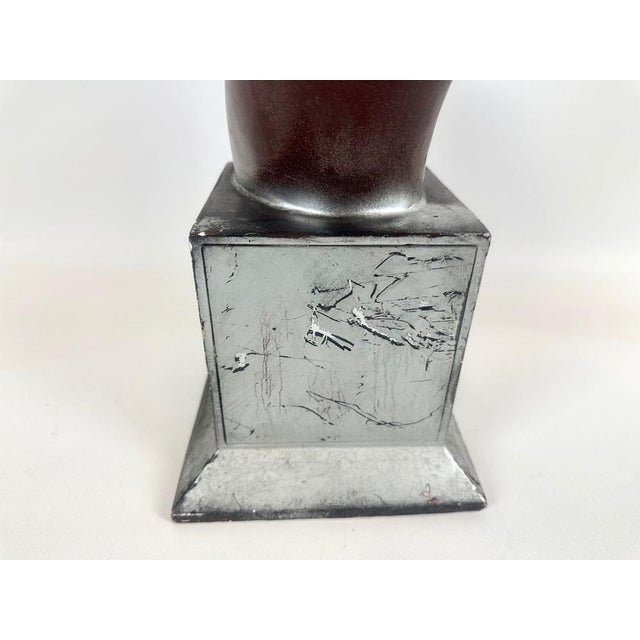 Mid-Century Hand-Crafted Female Head Mannequin Sculpture, 1950s For Sale - Image 12 of 18