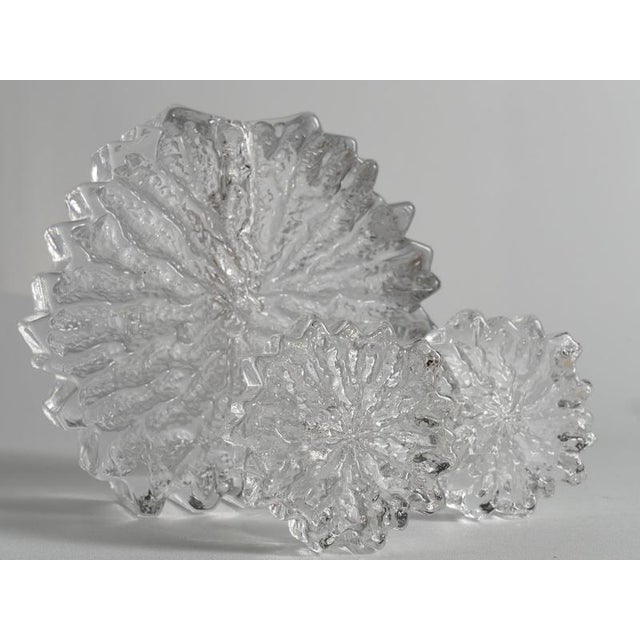 Nautilus Art Glass Vase and Candlesticks by Willy Johansson, Norway, 1960s, Set of 3 For Sale - Image 13 of 18